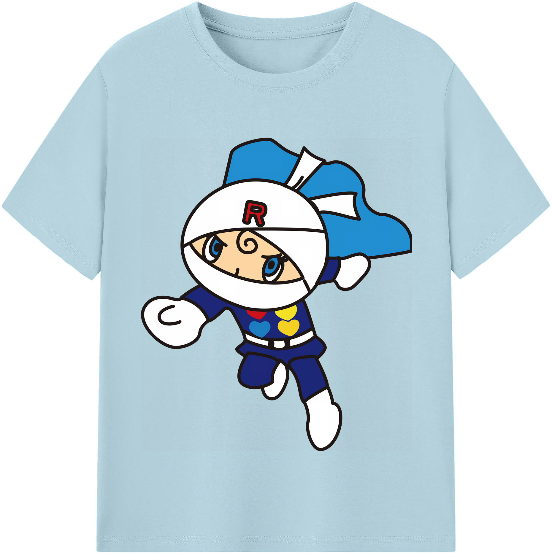 （画像用） アンパンマン Anpanman 綿100％半袖Tシャツ（フロントプリント）